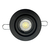 Spot Embutir Dicroica Led Redondo Negro Movil 2401 Mac en internet