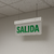 Cartel Salida Led Luminoso Macroled Montaje Superior Blanco - comprar online