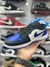 Nike Air Jordan 1 Low - Branco/Preto/Azul - comprar online
