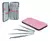 Kit de pinzas para pestañas estuche rosa - comprar en línea