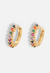 Aros Euge multicolor (par) - comprar online
