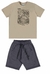 CONJUNTO CAMISETA E BERMUDA - comprar online