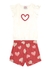 Conjunto Blusa Meia Malha / Shorts Saia Meia Malha Favo/TAM: 4/FEMININO