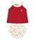 Conjunto Infantil Bata Com Calcinha Trick Nick Vermelho