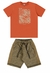 CONJUNTO CAMISETA E BERMUDA