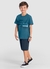 Conjunto Camiseta Meia Malha / Bermuda Moletinho/TAM: 4/MASCULINO