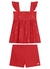 Conjunto Blusa Cotton / Shorts Tricoline Comfort/TAM: 4/FEMININO