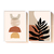 Conjunto Abstract Folha - abreajaneladecoracao