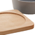 Conjunto Petisqueira 2 Bandejas Bambu + 2 Potes Elegância à Mesa