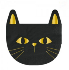 Servilleta Gato Negro