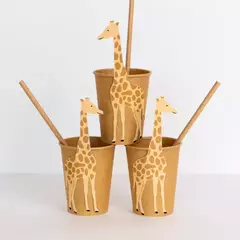 Vasos animalitos selva - comprar online
