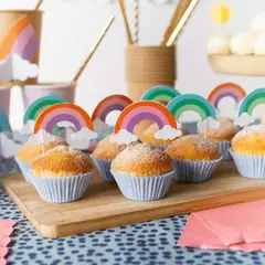 Topper cupcake arcoiris - comprar online
