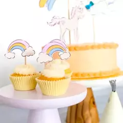 Topper cupcakes unicornios en internet