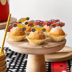 Topper cupcakes autitos - comprar online