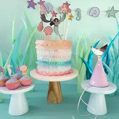 Topper cupcakes sirena - comprar online