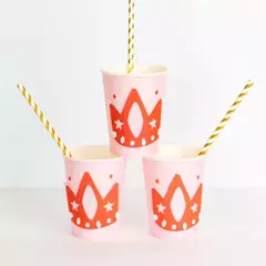 Vasos polipapel princesa