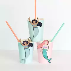 Vasos polipapel sirenas