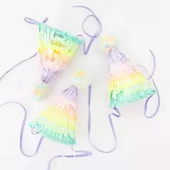 Bonete arcoiris flecos - comprar online