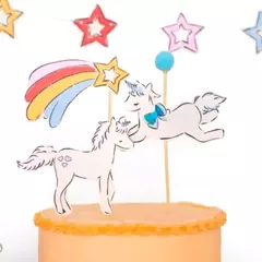 Deco torta unicornio