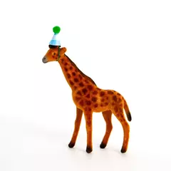 Jirafa de felpa