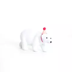 Oso polar de felpa