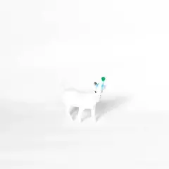 Cabra bebé de felpa