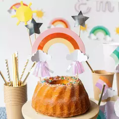 Deco torta arcoiris pastel - comprar online
