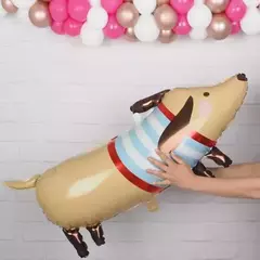 Globo metalizados perro salchicha - comprar online