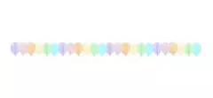 Guirnalda Globo Color Pastel - comprar online