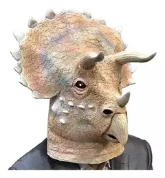 MÁSCARA DE LÁTEX TRICERAPTOR