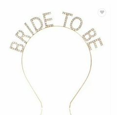 Vincha Con Strass "Bride To Be"