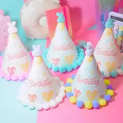 BONETE FELIZ CUMPLEAÑOS "CONEJITO" - comprar online