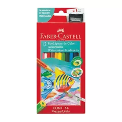 LÁPICES DE COLORES FABER CASTELL X12