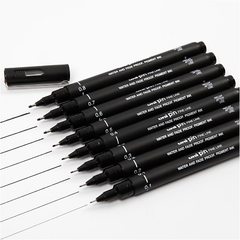 Microfibras Uni Fineliner Drawing Pen x6 en internet