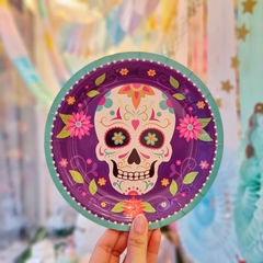Plato Calavera Mexicana