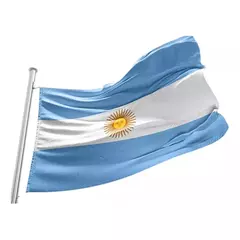 Bandera Argentina de Tela Milenio - 4 medidas