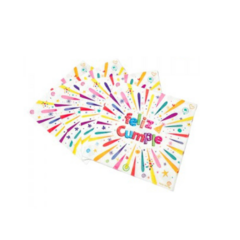 SERVILLETA FELIZ CUMPLE X20 - comprar online