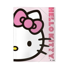CARPETA OFICIO CON ELÁSTICO KITTY MOOVING