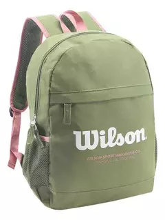 Mochila 16 Espalda Sport Fit Verde Wilson en internet