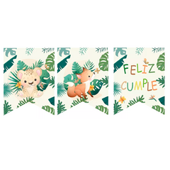 Banner Animalitos Salvajes - comprar online