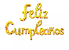 Set de Globos "Feliz Cumpleaños" en internet