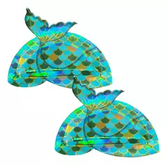 Platos de Polipapel Sirena de Mar - comprar online