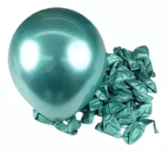 GLOBOS CROMO BALLOONS 10" X50 UNIDADES - Tarjelandia Center