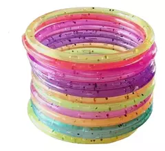 Pulseras Con Brillo - 36 unidades