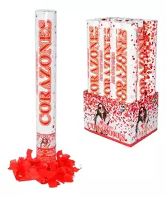 Cañón Lanzapapeles Corazones - comprar online