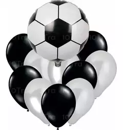 Globo Metalizado Forma Pelota de Football - comprar online