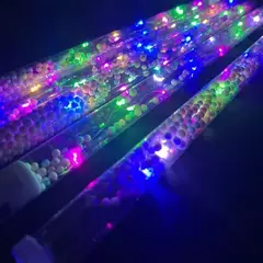 Varita Plástica LED con Pelotitas - Por unidad