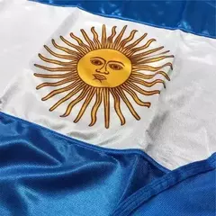 Bandera Argentina de Flameo en Tela Poliamida - 90 x 144cm