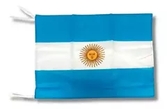 Bandera Argentina de Tela - 2 medidas - comprar online