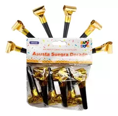 Asusta Suegra metalizado - 6 unidades